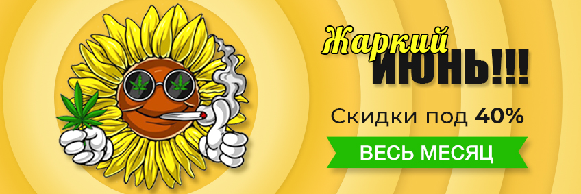 Жаркий июнь: скидки до -40% весь месяц